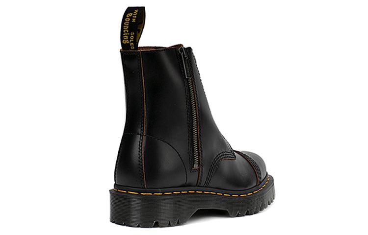 Dr. Martens 1460 Bex Side Zipper 8 Martin Boots in Black | Lyst