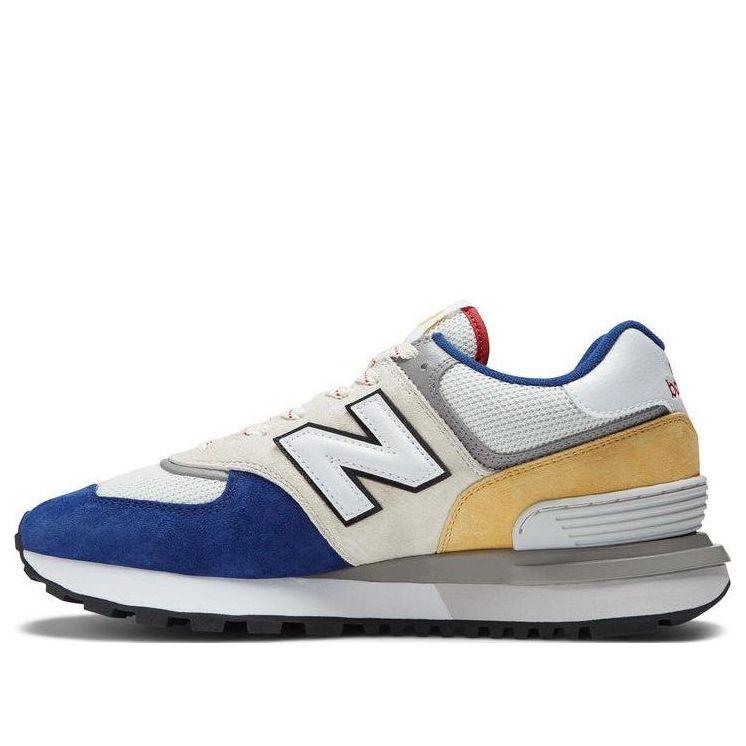 New Balance 574 Legacy 'white Blue Yellow' for Men | Lyst