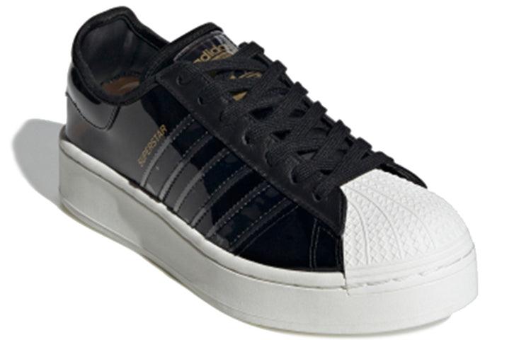 adidas gazelle silver green womens Adidas Superstar Bold Women's Shoes Wonder White-Core Black-Victory Cr main image 0