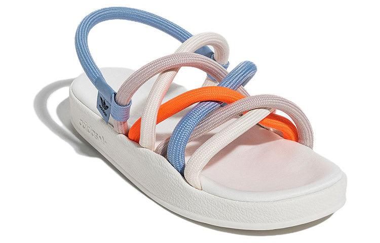 adidas Originals Blue Sandals Adilette in Lyst | Noda