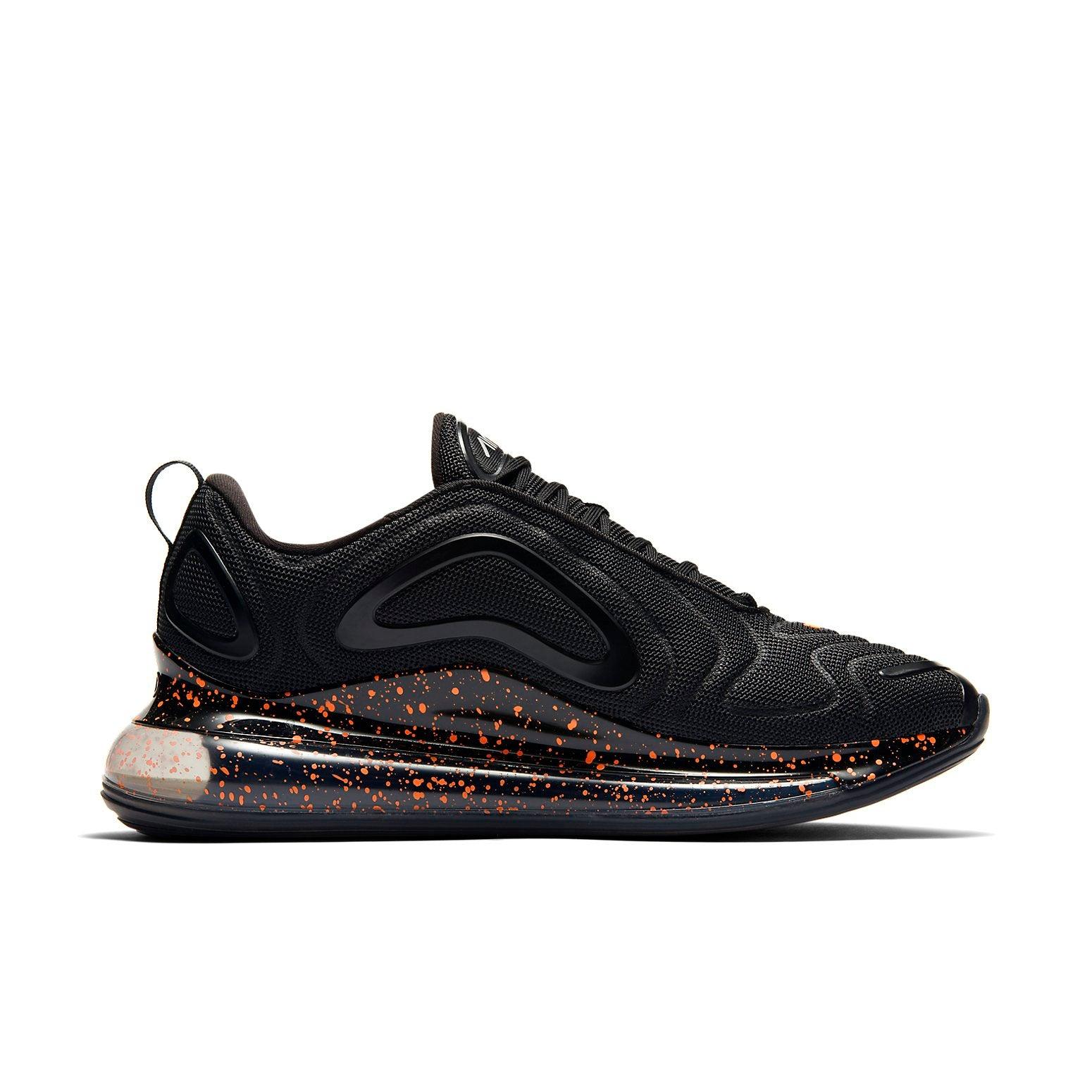 air max 720 black and orange