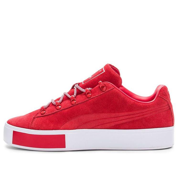 PUMA Daily Paper X Court Platform 'high Risk Red' for Men | Lyst