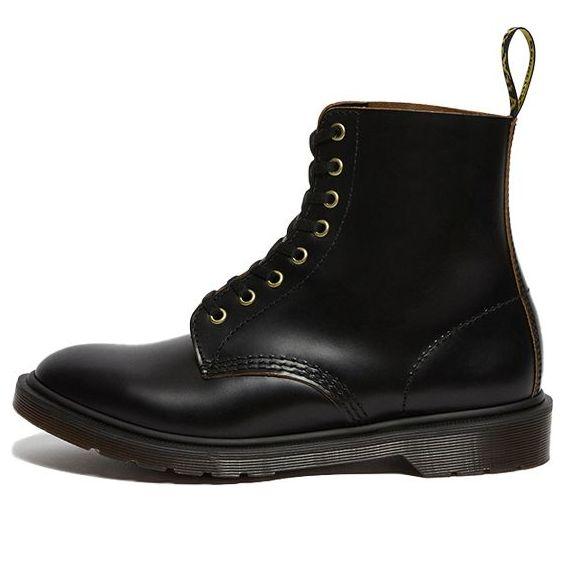 Dr. Martens Dr.martens 10 Vintage Smooth Leather Lace Up Boots in Black for  Men | Lyst