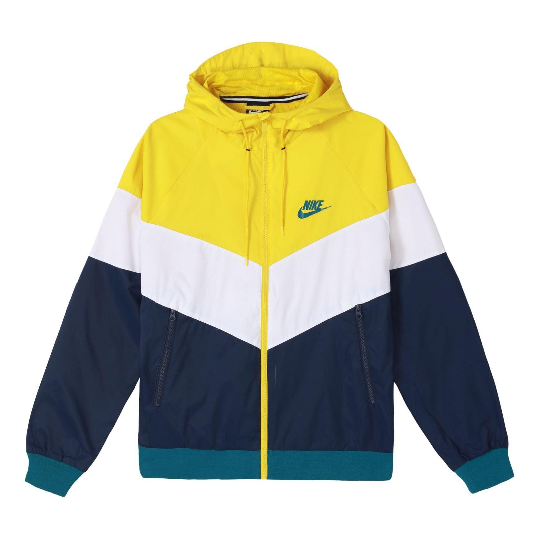 Nike Sportswear Windrunner Colorblock Casual Hooded Track Jacket