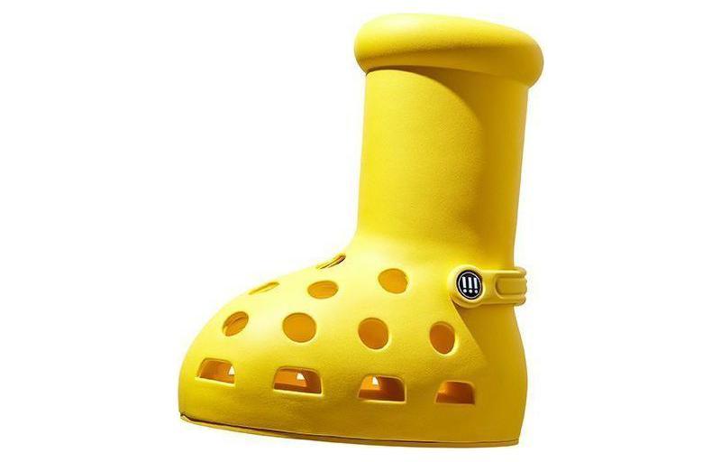 MSCHF R X Crocs Big Boot in Yellow for Men Lyst UK