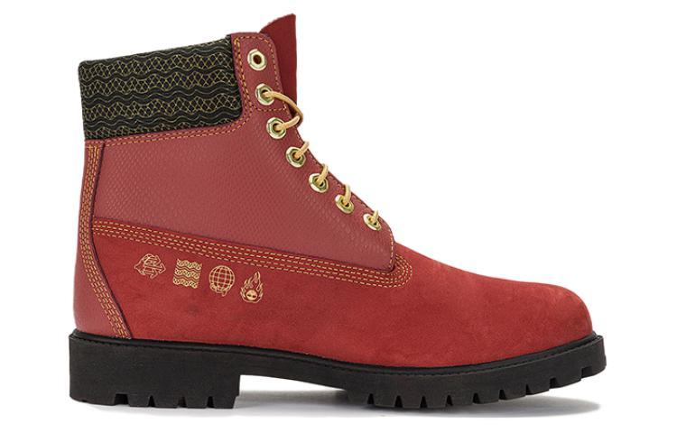Timberland Heritage Cherry Red Timberland Boots Bright Red