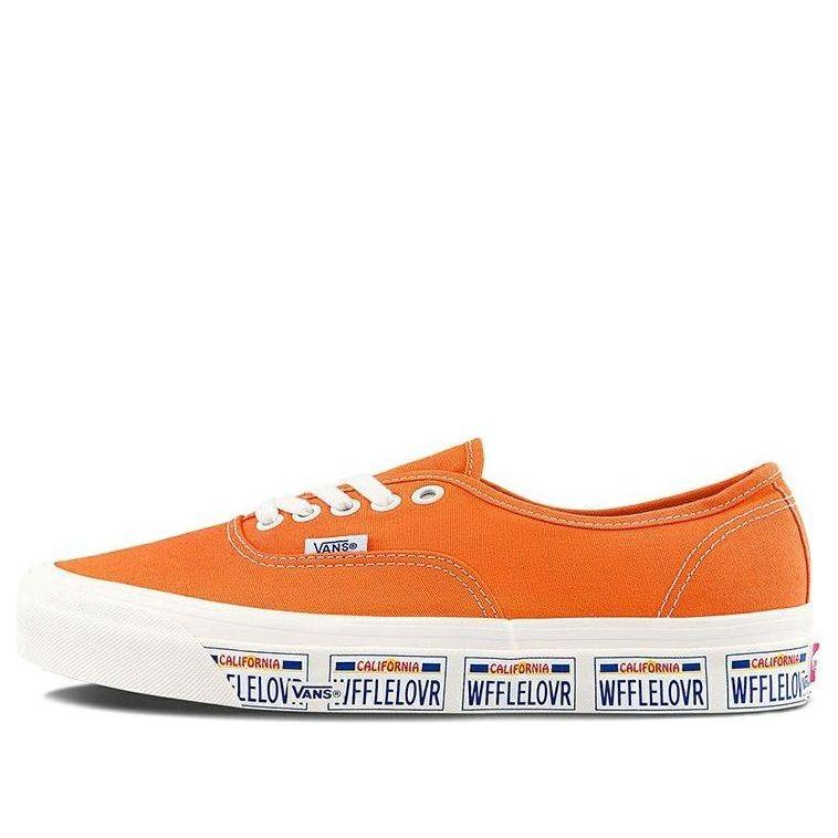 VANS Authentic Style 44 オレンジ Vans Anaheim Factory Authentic 44 Dx Low-Top Sneakers in Orange