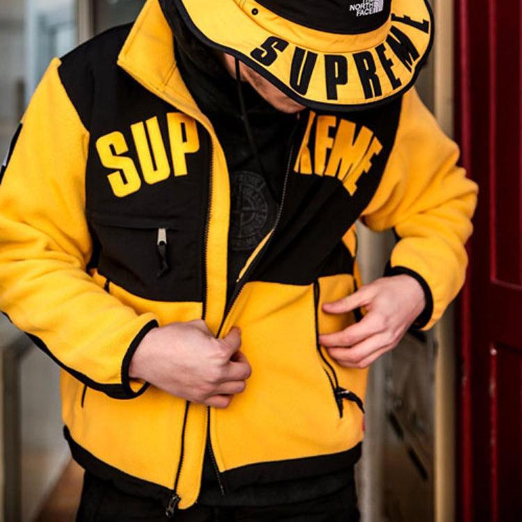 Supreme Ss19 X The North Face Arc Logo Denali Fleece Jacket in Supreme Ss19 X The North Face Arc Logo Denali Fleece Jacket in