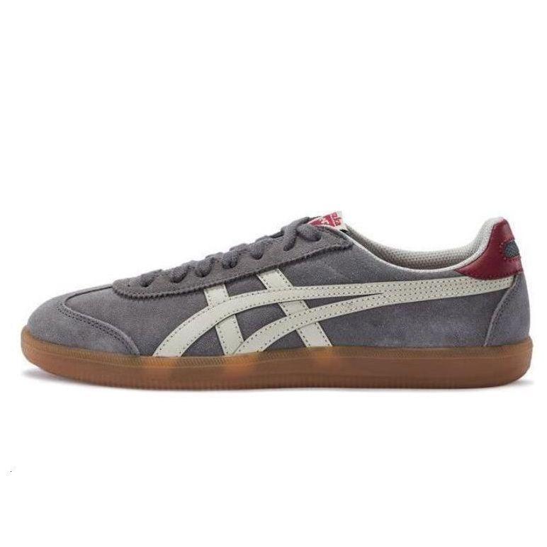 Onitsuka Tiger Tokuten Shoes 'grey Cream Red' in Gray for Men | Lyst