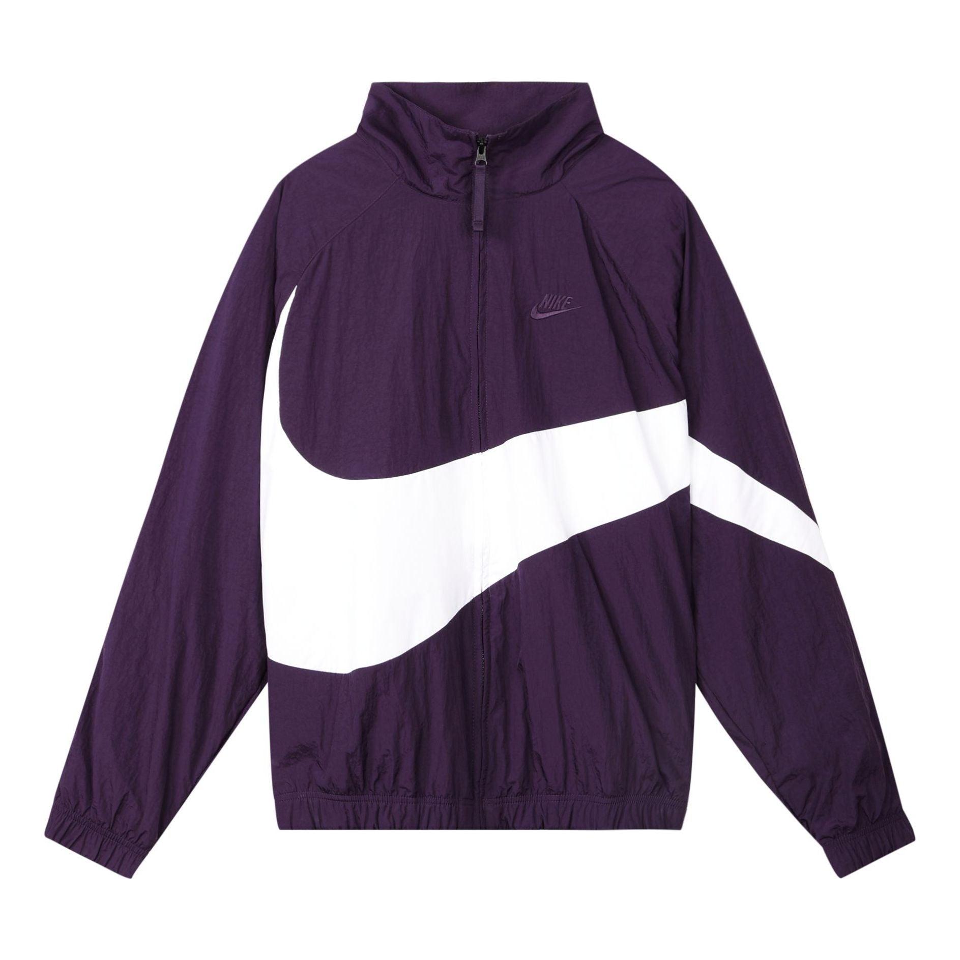 purple and black nike jacket