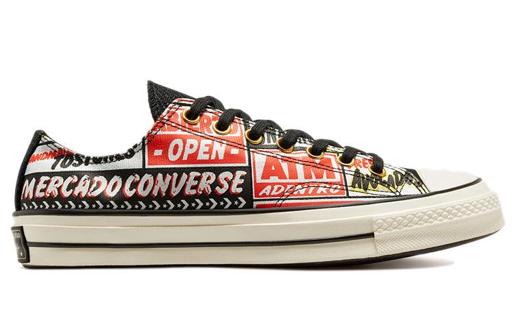 Chuck Taylor All Star 1970s Mi Gente Canvas Shoe Black/red in White | Lyst