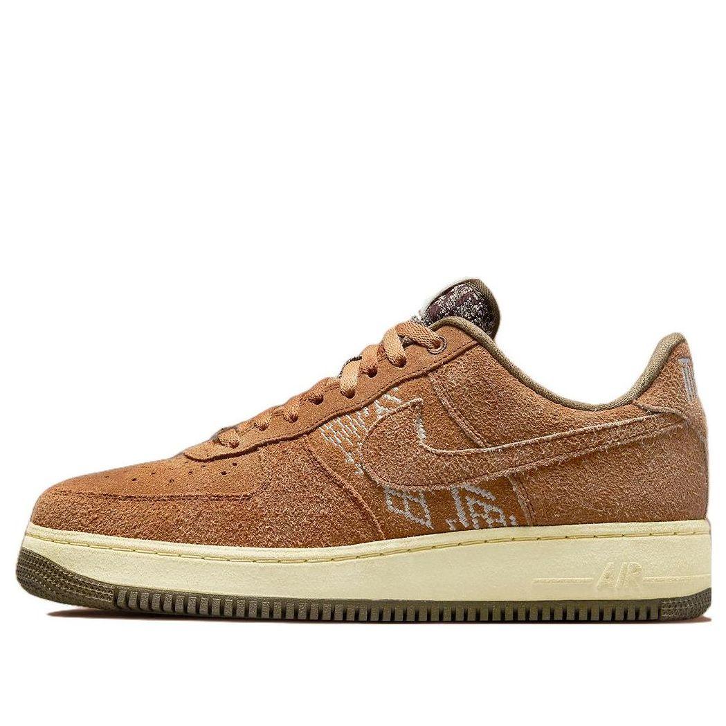 Nike Air Force 1 Low 'nai-ke - The One Line' in Brown for Men | Lyst