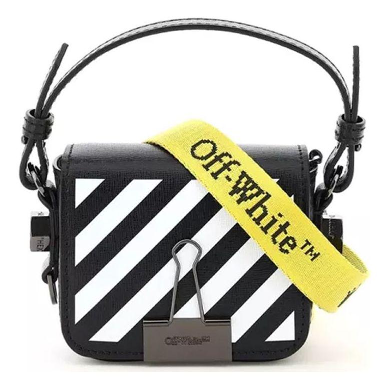 Off White c o Virgil Abloh Wmns Off Deceleration Leather Bag Little Size in Blue Lyst UK