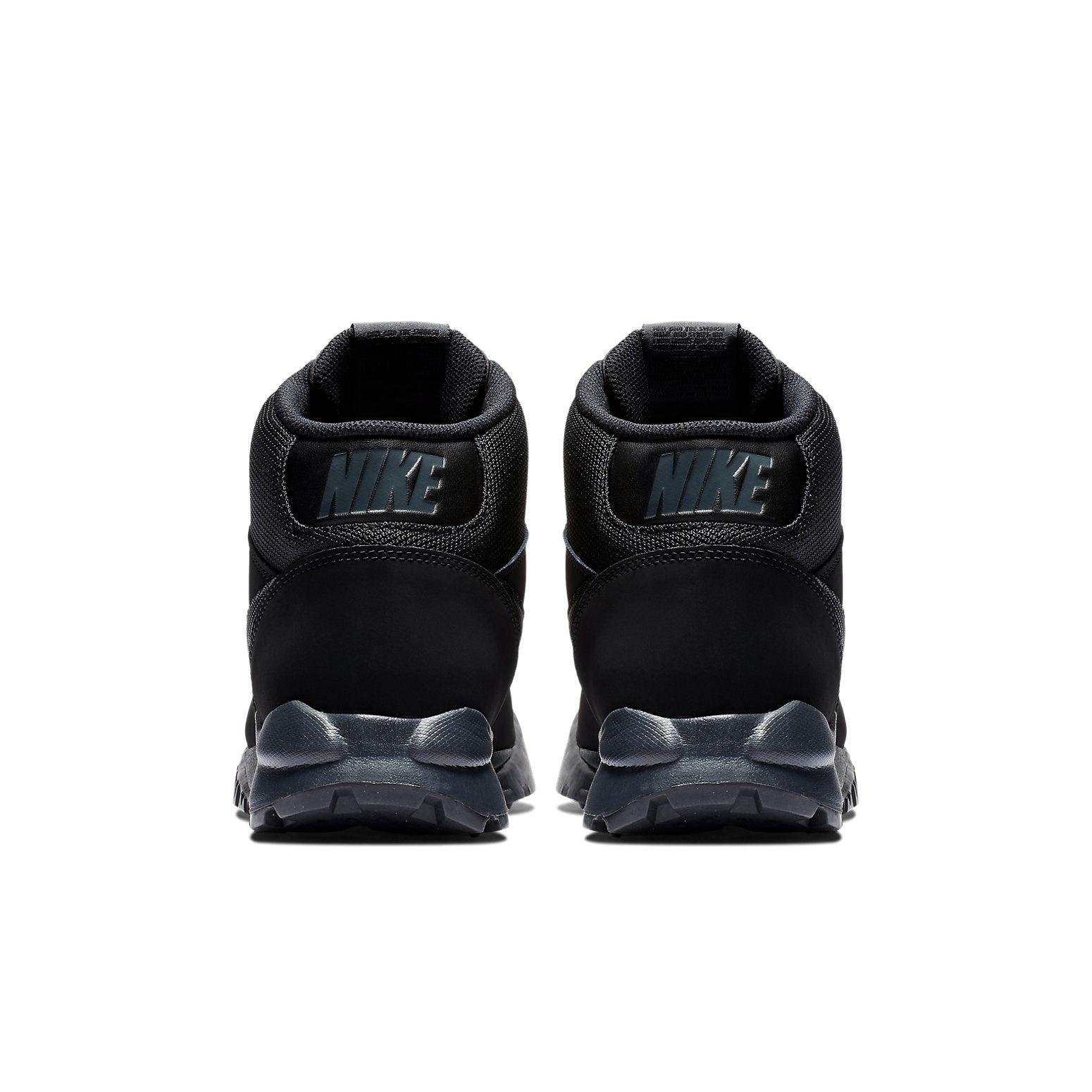 nike hoodland suede on feet