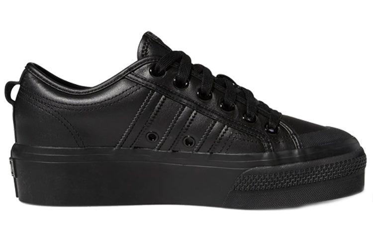 adidas Originals Nizza Platform in Black | Lyst