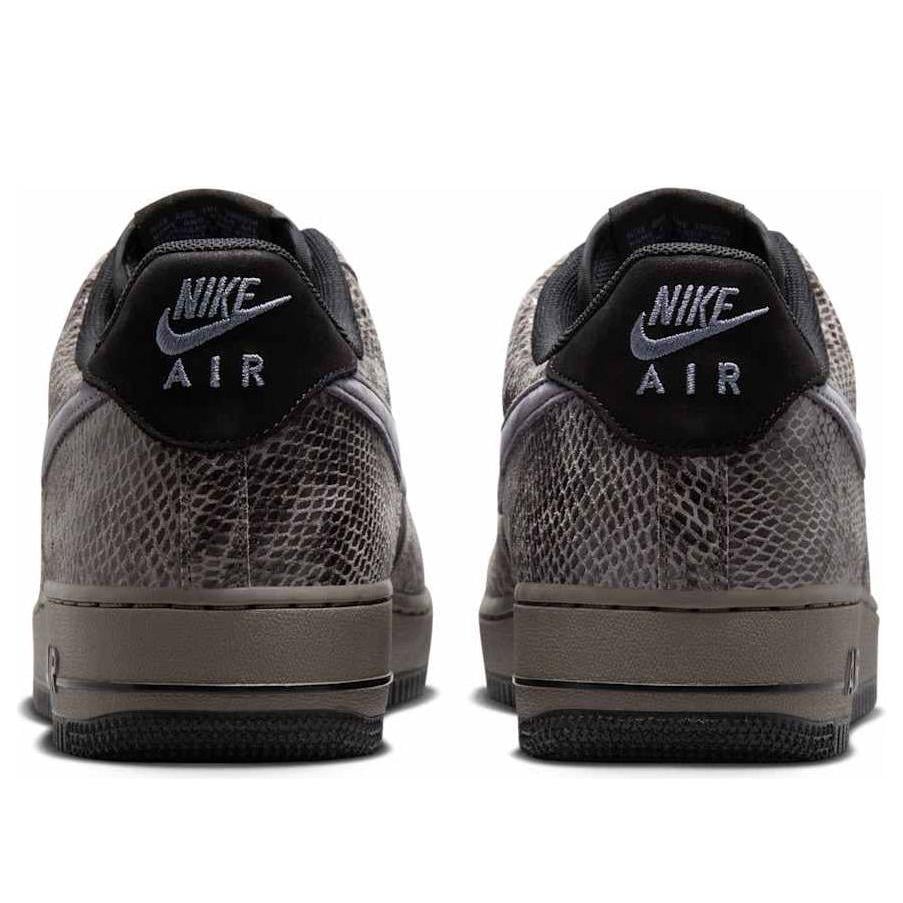 nike af1 low inter snakeskin black