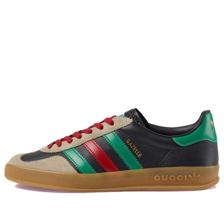 adidas Gazelle X Gucci Low Cut Sneakers 'black Green Red' for Men | Lyst