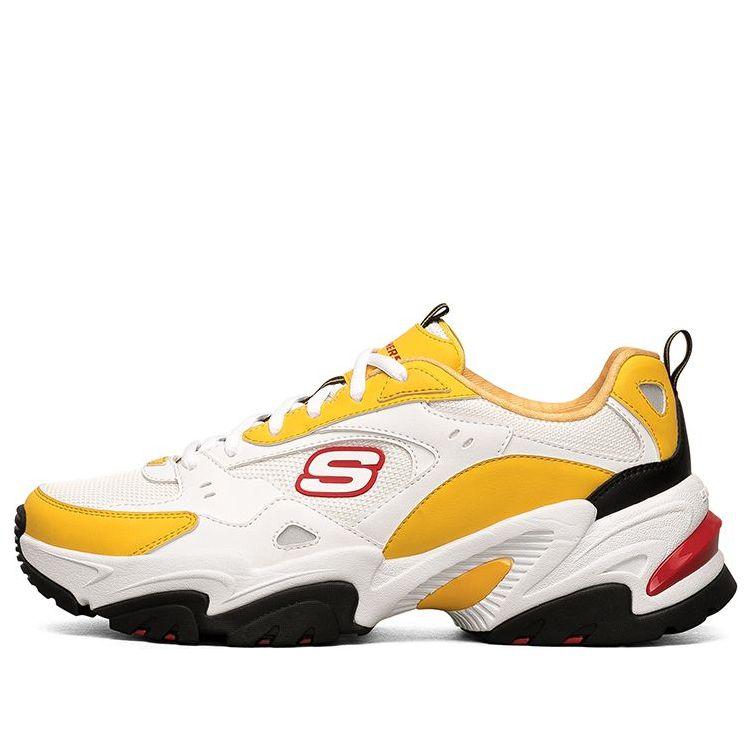 Skechers One Punch Man X Stamina V2 Low-top Running Shoes White/black/yellow  | Lyst