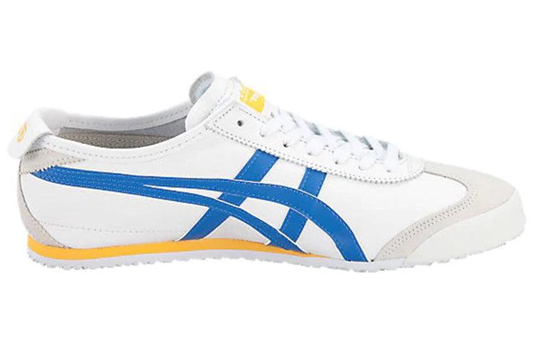Asics mexico hot sale 66 white blue