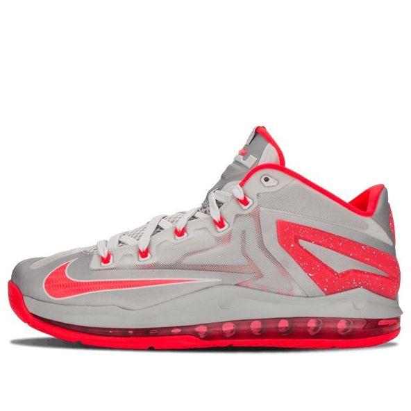 Nike Lebron 11 Low 'base Grey Laser Crimson' in Red for Men | Lyst