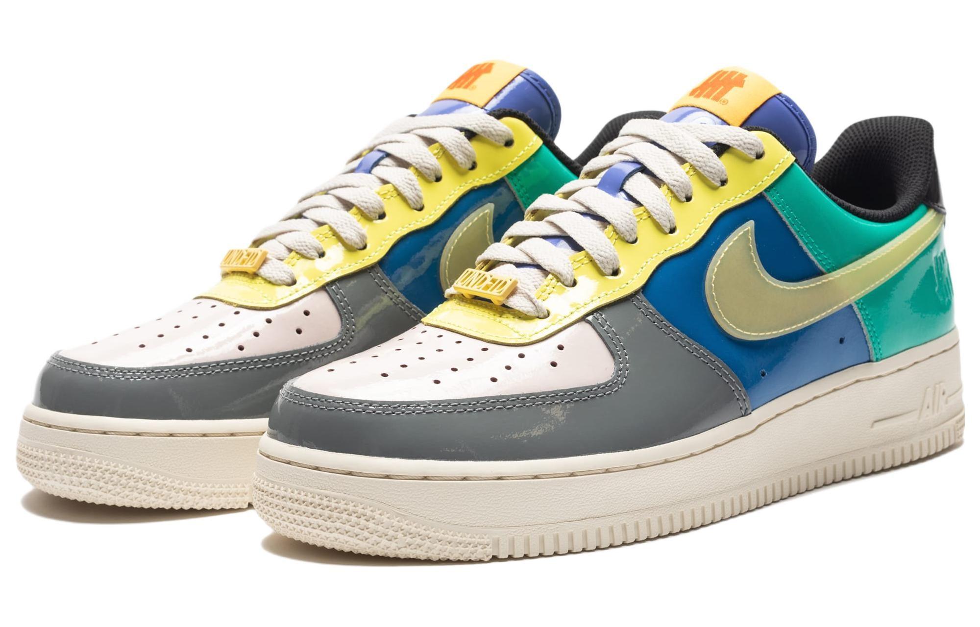 Undefeated Air Force Low Multicolor Nike X Undefeated Air Force