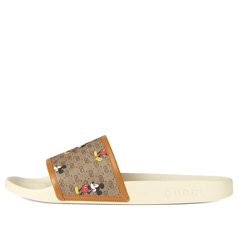 Gucci Disney X gg Slide 'mickey Mouse' in Natural for Men | Lyst