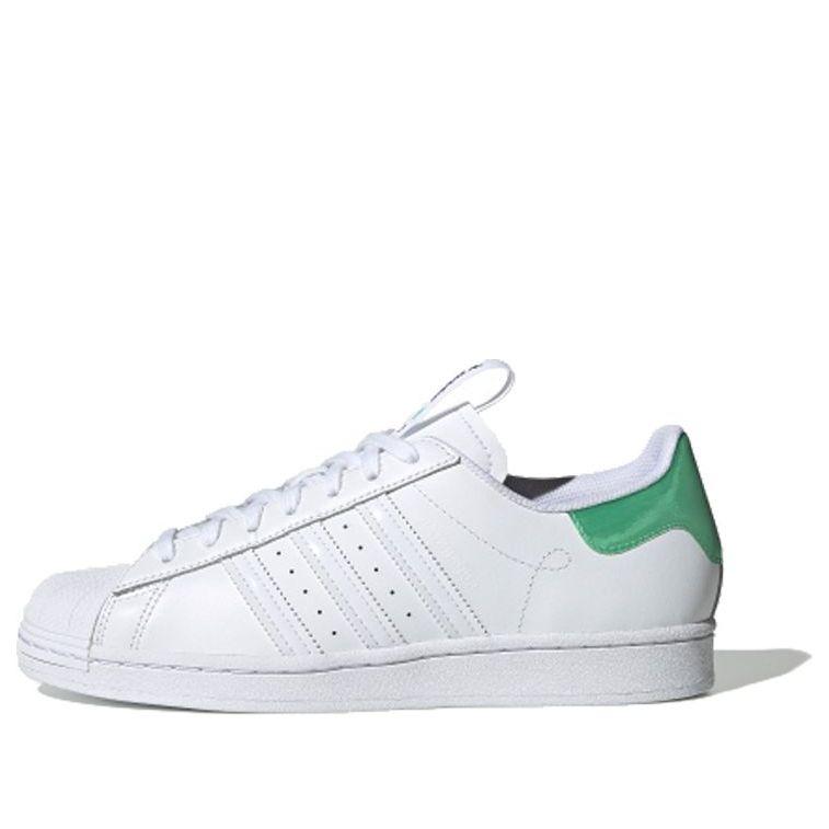 adidas Originals Superstar Guangzhou Retro Low Top Casual Skate Shoes White  Green | Lyst