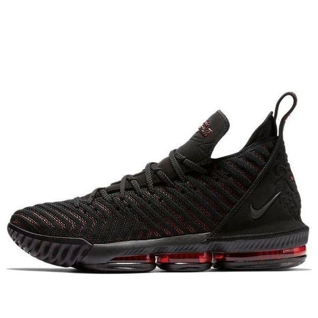 red and black lebron 16