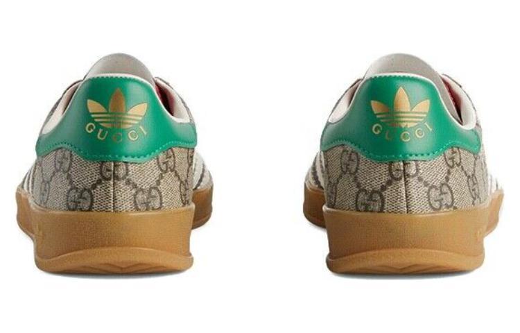 adidas gazelle silver green womens adidas x Gucci Gazelle Wedge Black Velvet Sneakers Black / Gucci