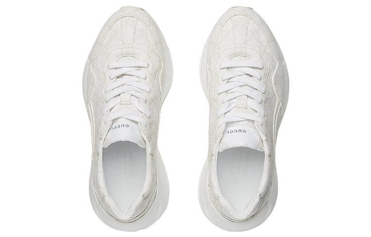 Gucci (Wmns) Rhyton Monogram' in White | Lyst