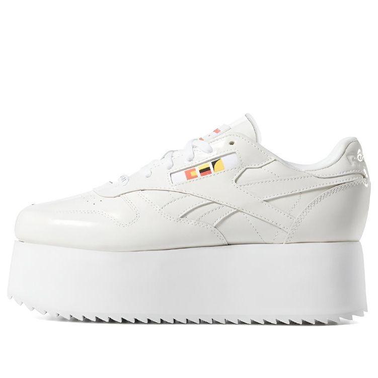 Reebok Gigi Hadid X Classic Leather Triple Thick Sole Casual Skateboarding  Shoes White | Lyst
