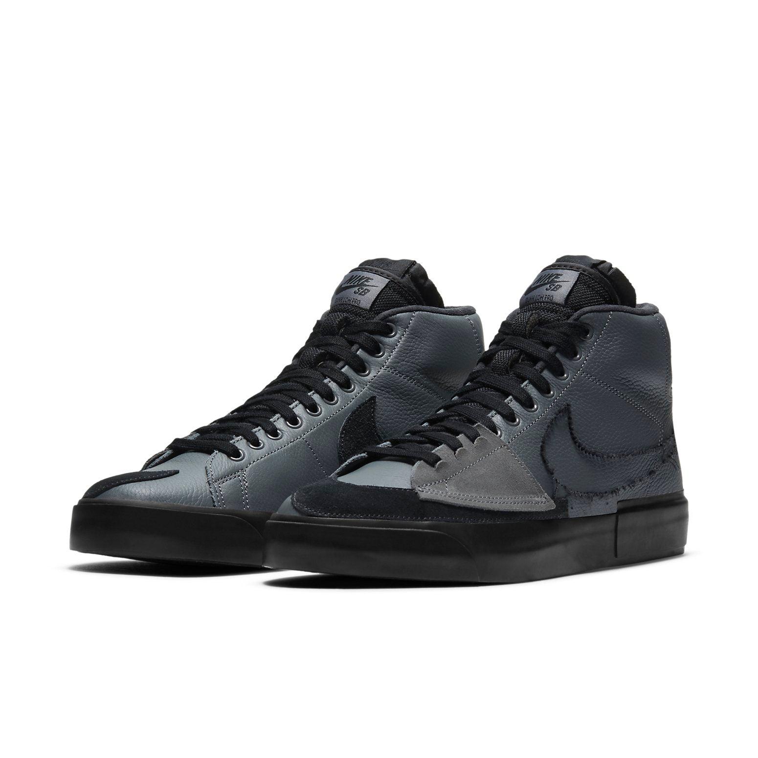 Nike Zoom Blazer Mid Edge Sb 'Iron' in Black for Men Lyst UK