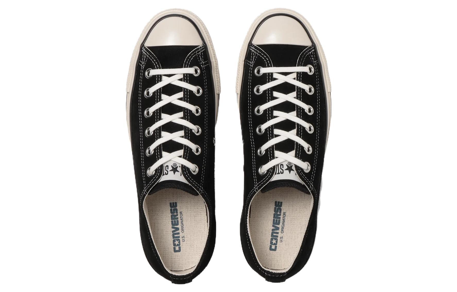 Converse Chuck Taylor All Star Suede Us Ox in Black for Men | Lyst UK