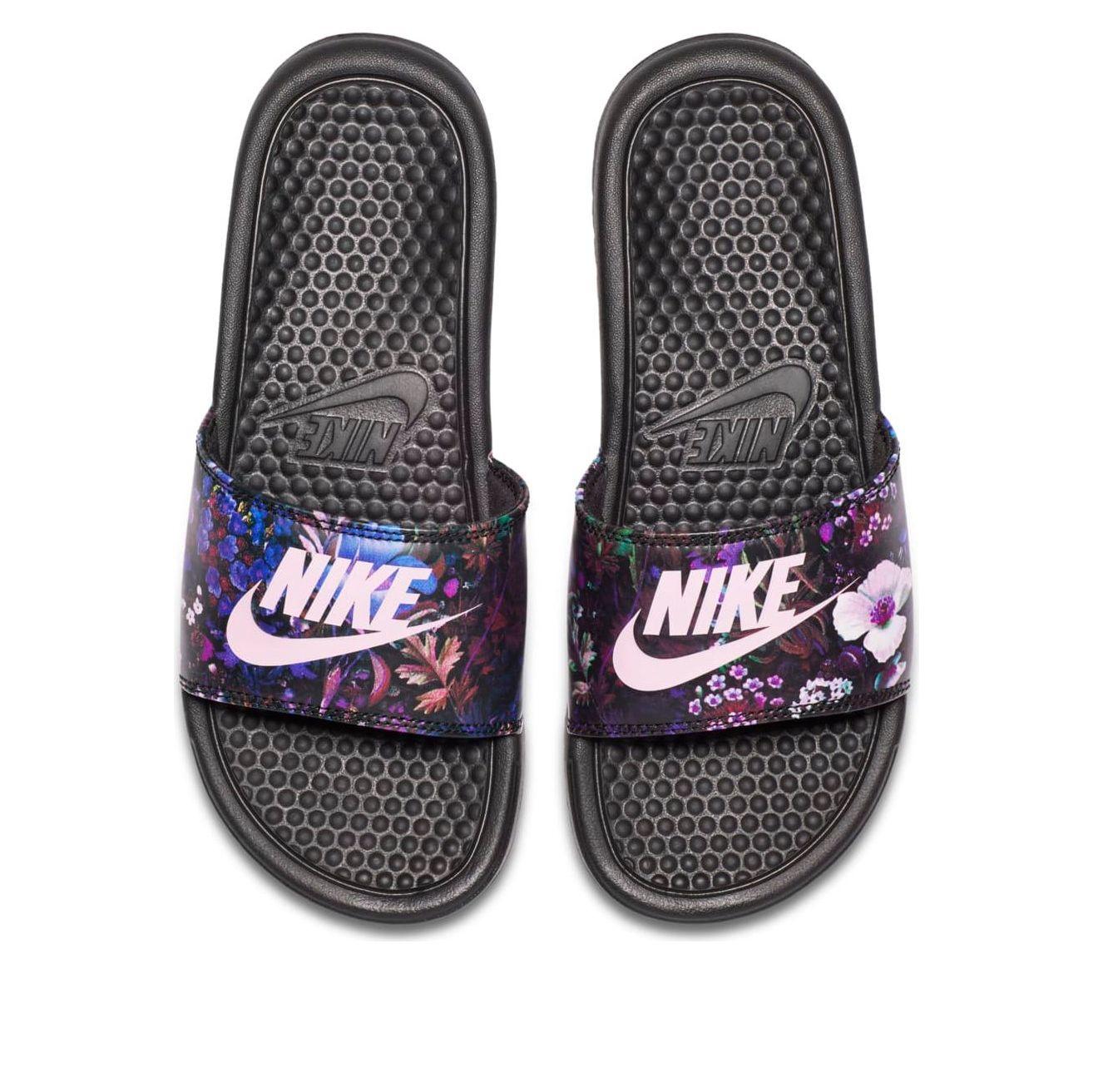 nike benassi floral