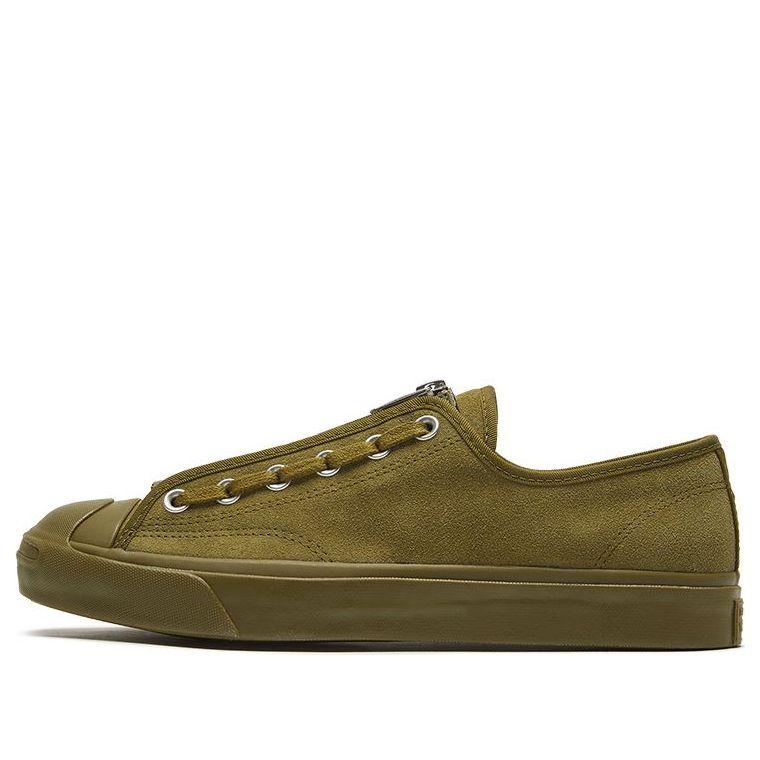 Converse Jack Purcell Zip 'olive' in Green for Men | Lyst