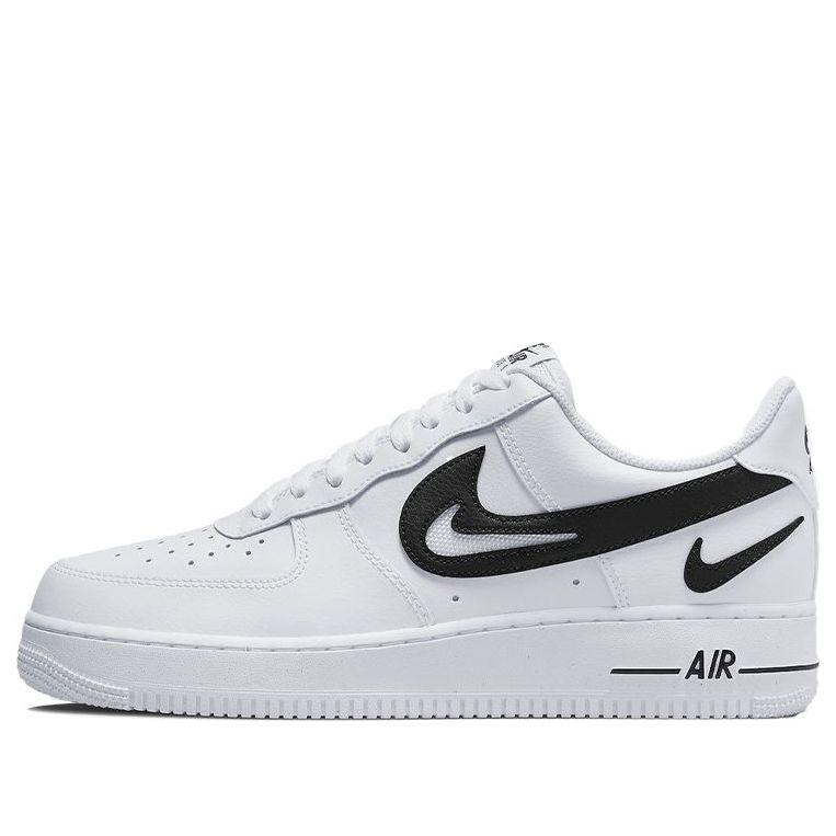 Nike Air 1 Low-top Sneakers White/black | Lyst