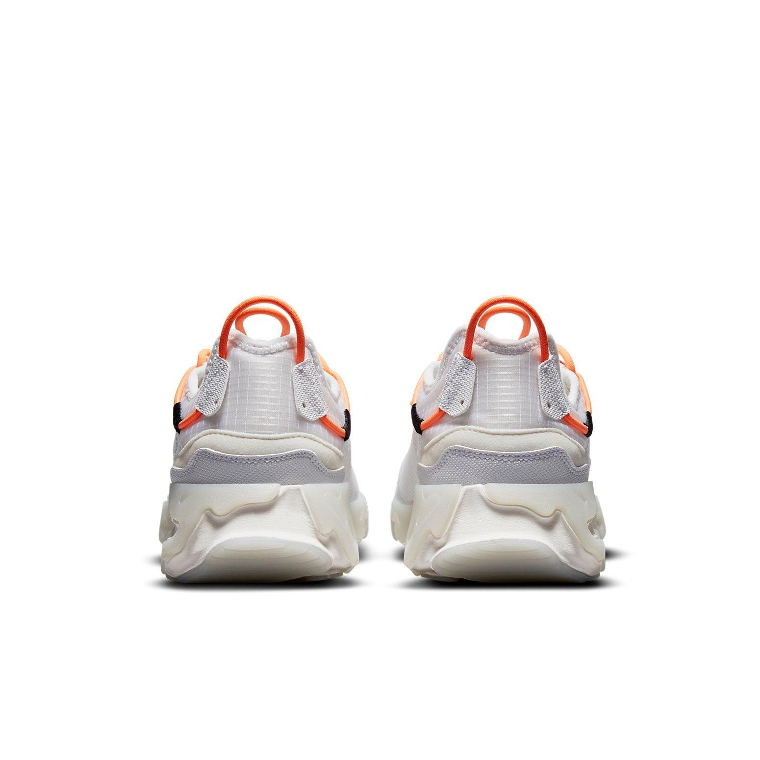 nike react live white and orange