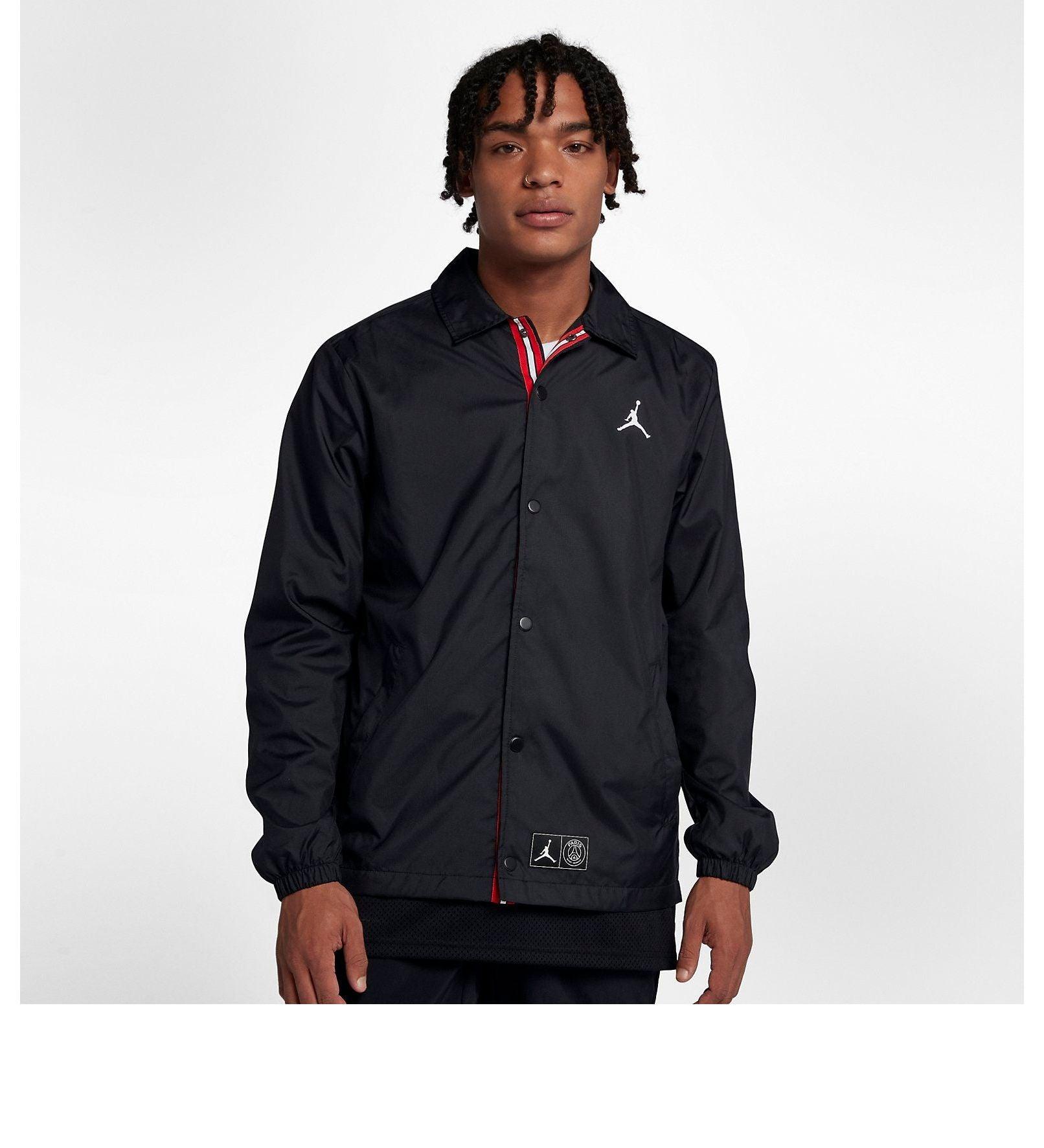 Nike Coach Jacket X Paris Saintgermain in Black for Men | Lyst