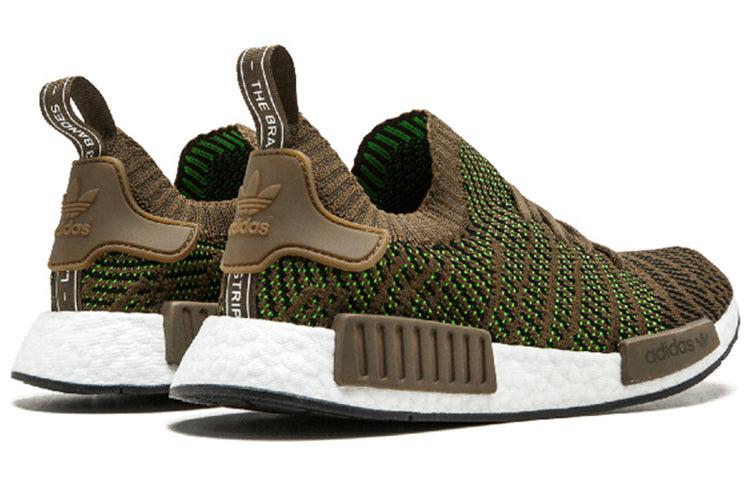 adidas gazelle silver green womens NMD_R1 STLT Primeknit Core Black / Noble Green / Bold Green | Adidas