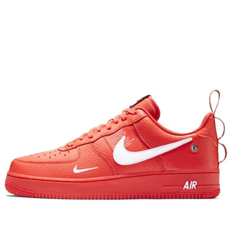 nike air force 1 07 lv8 overbranding red
