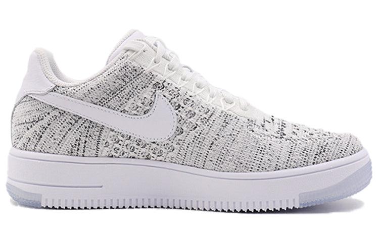 Nike Air Force 1 Af1 Flyknit Low in White | Lyst