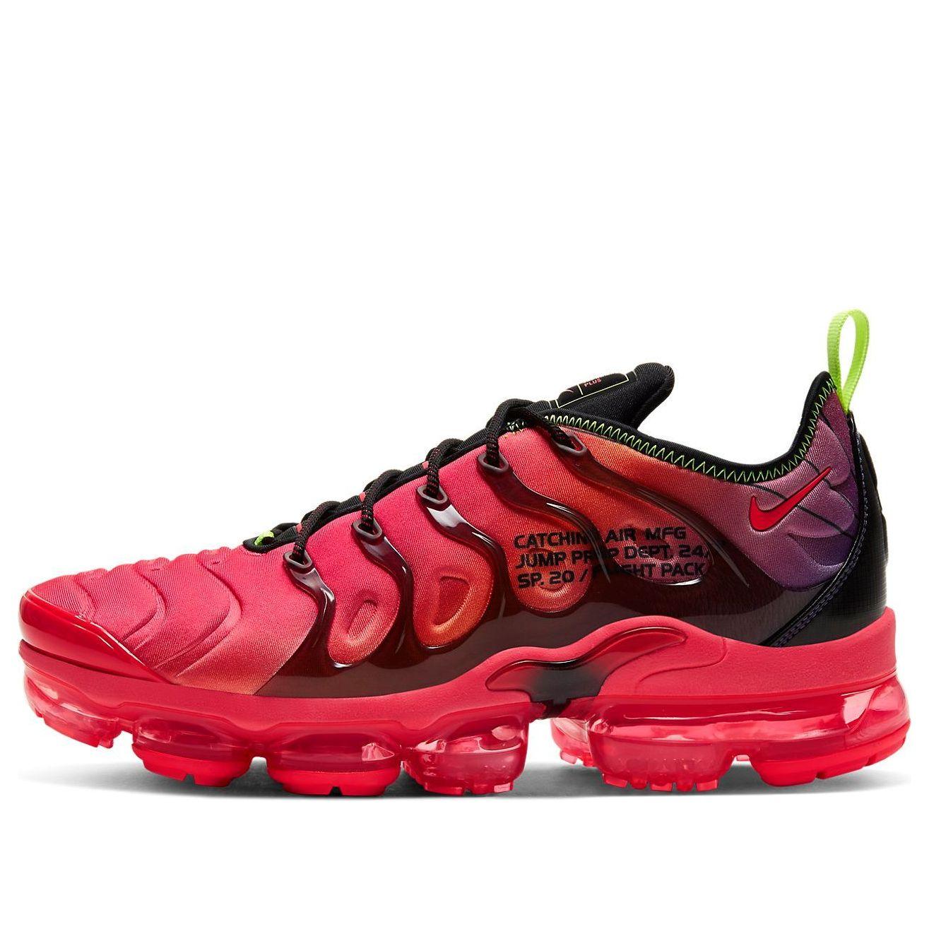 mens nike air vapormax plus red