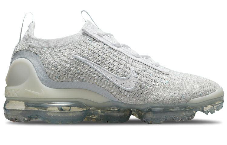 Nike Air Vapormax 2021 Flyknit 'white Pure Platinum' in Gray | Lyst