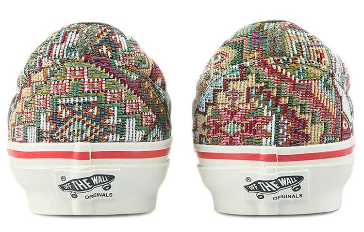 Vans Nigel Cabourn X Og Classic Slip-On Lx 'Carpet Mix' in Green