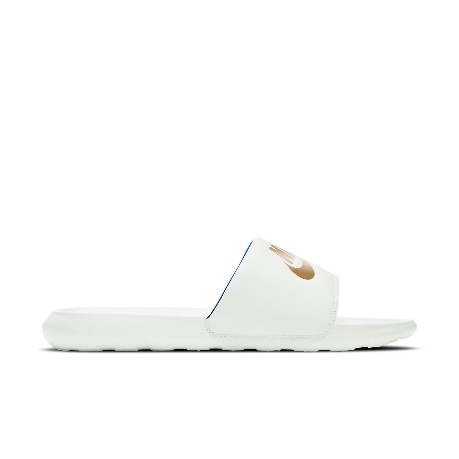 Nike Victori One Slide 'Summit Metallic' in White for Men Lyst UK