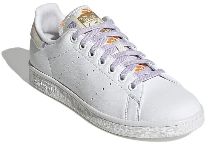 adidas gazelle silver green womens Adidas Women's Stan Smith White Doodle Low Top Sneakers main image 1