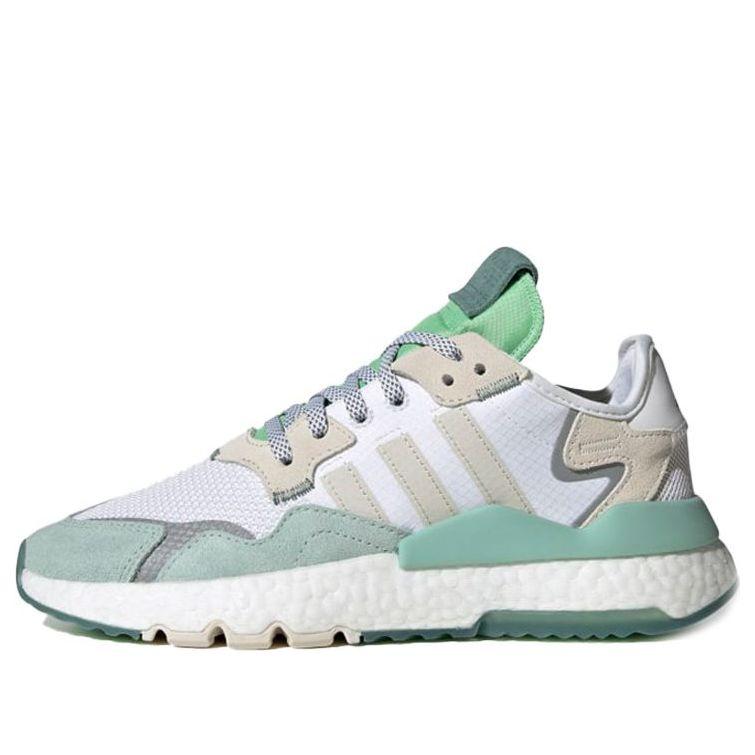 adidas nite jogger white
