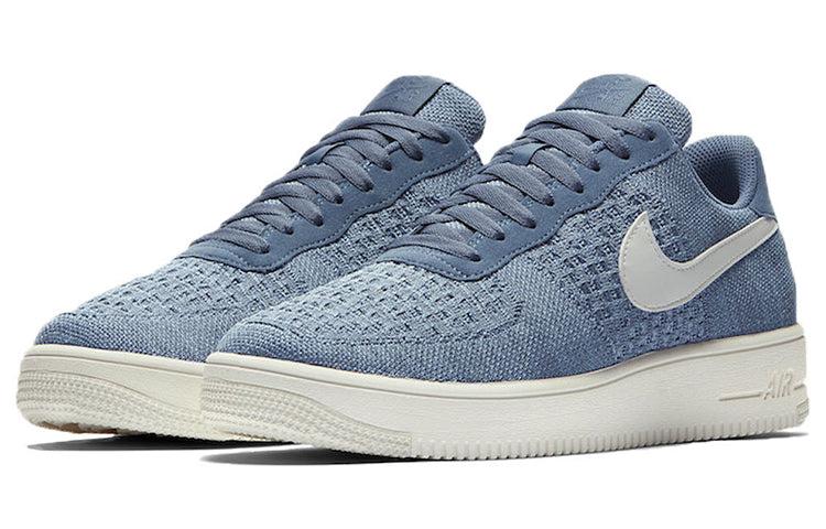 nike air force 1 flyknit blue