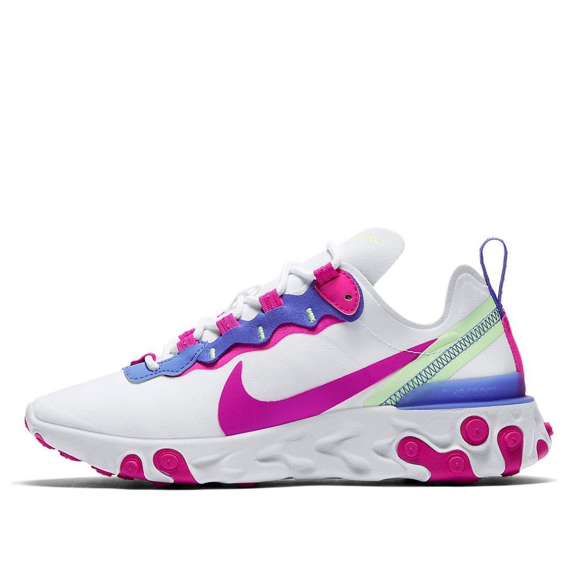 Sneakers Nike React Element 270 Flyknit Uomo Rosa Scarpe Uomo Nike