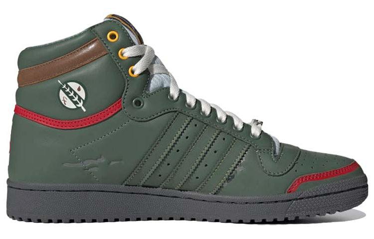 adidas Originals Adidas Star Wars X Top Ten Hi 'boba Fett' in Green for Men  | Lyst